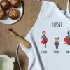 Tabliers personnalis&eacute;s: Tablier personnalis&eacute; super famille