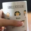 Mugs personnalis&eacute;s: Tasse familiale personnalis&eacute;e
