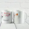 Mugs personnalis&eacute;s: Tasse: 'Oui je le veux!' personnalis&eacute;e