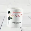 Mugs personnalis&eacute;s: Tasse: 'Oui je le veux!' personnalis&eacute;e