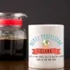 Tasse personnalis&eacute;e Merci maitresse: Tasse personnalis&eacute;e Merci maitresse