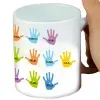 Mug personnalis&eacute; 'Empreintes de mains': Mug personnalis&eacute; 'Empreintes de mains'