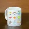 Mug personnalis&eacute; avec dessins d'enfants: Mug personnalis&eacute; avec dessins d'enfants