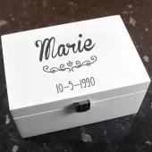 Boîte à bijoux personnalisée