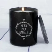 Bougie gravée pour les enseignants