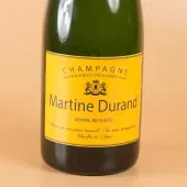 Bouteille de champagne personnalisée