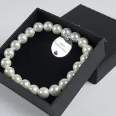 Bracelet en argent personnalisé avec médaille