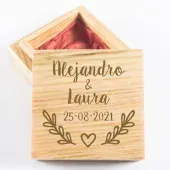 Boite à bijoux gravée