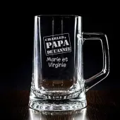 Chope de bière pour le Papa de l'année