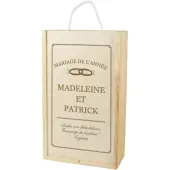 Coffret bouteille de vin spécial Mariages