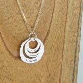 Pendentif personnalisé argent