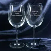 Verres à vin anniversaire pour femmes