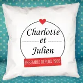 Coussin personnalisé ensemble depuis...