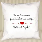 Mon coussin préféré personnalisé