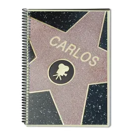 Carnet de notes personnalisé Star of Fame