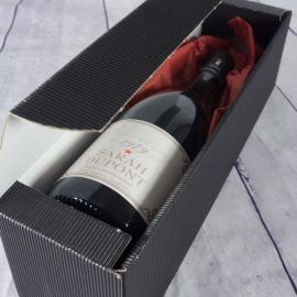 Bouteille de vin vintage pour anniversaire