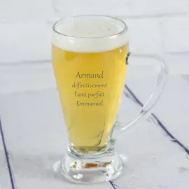 Chope de bière Bavière personnalisée