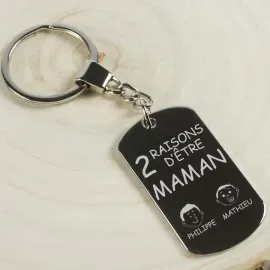 Porte-clés raisons d'être maman