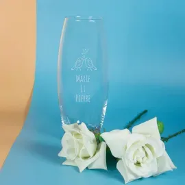 Vase personnalisé pour les amoureux