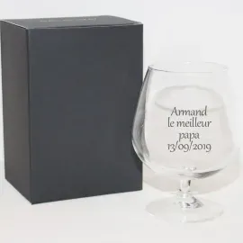 Verre à Cognac personnalisé gravé