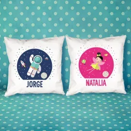 Coussin personnalisé pour garçon ou fille