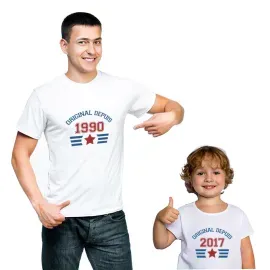 Pack personnalisé père/ fils original