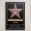 D&eacute;coration: 'Walk of fame' personalis&eacute;e