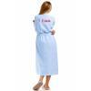 Peignoir brod&eacute; avec motif et nom: Peignoir brod&eacute; avec motif et nom