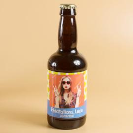 Bières personnalisées pour femme