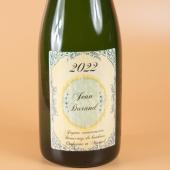 Bouteille de champagne anniversaire vintage