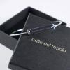 Bijoux personnalisés: Bracelet en argent personnalisé avec texte
