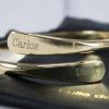 Bijoux personnalisés: Bracelet doré gravé