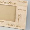 Cadeaux avec le nom: Cadre photo personnalisé pour couple