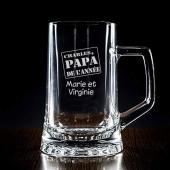 Chope de bière pour le Papa de l'année