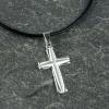 Bijoux personnalisés: Croix en argent personnaliséeCroix en argent personnalisée