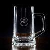Art de la table personnalisé: Chope de bière gravée d'initiales