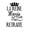 La reine a pris sa retraite