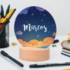 Cadeaux avec le nom: Lampe pour enfants personnalis&eacute;e