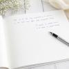 Meilleures ventes: Livre d&rsquo;or de mariage personnalis&eacute; &eacute;l&eacute;gant avec pr&eacute;noms et date