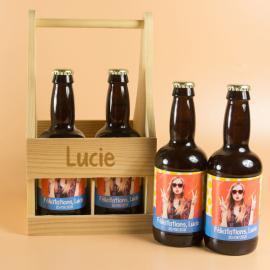 Pack de bières personnalisées pour femme