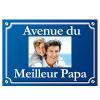 plaque bleue