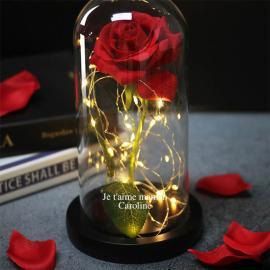 Rose éternelle personnalisée