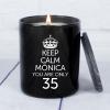 Bougies personnalisées: Bougie personnalisée 'Keep calm, you are only'