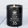 Bougies personnalisées: Bougie personnalisée 'Keep calm, you are only'
