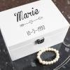Cadeaux avec le nom: Boîte à bijoux personnalisée Cadeaux avec le nom: Boîte à bijoux personnalisée