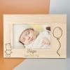 Cadeaux avec le nom: Cadre en chêne personnalisé pour une naissance Cadeaux avec le nom: Cadre en chêne personnalisé pour une naissance