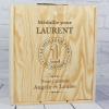 Cadeaux avec le nom: Coffret à vin en bois pour le meilleur papa Cadeaux avec le nom: Coffret à vin en bois pour le meilleur papa