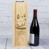 Cadeaux avec le nom: Coffret de bouteille de vin pour anniversaire Cadeaux avec le nom: Coffret de bouteille de vin pour anniversaire