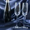 Art de la table personnalisé: Flûtes de champagne personnalisées pour les mariés Art de la table personnalisé: Flûtes de champagne personnalisées pour les mariés