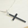 Bijoux personnalisés: Croix en argent personnalisée Bijoux personnalisés: Croix en argent personnalisée